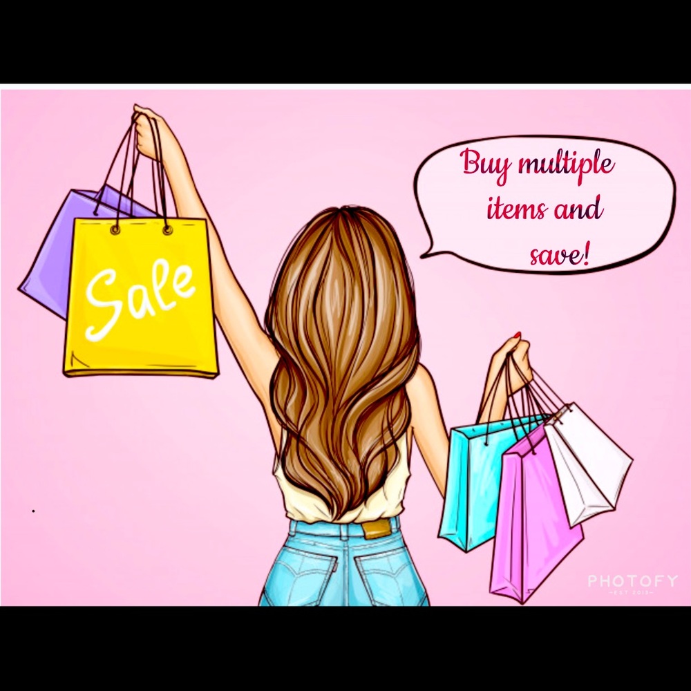Bundle 2+ items to save! Plus shipping discount! Reasonable offers are welcomed